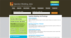 Desktop Screenshot of injectionmoldingjobs.net